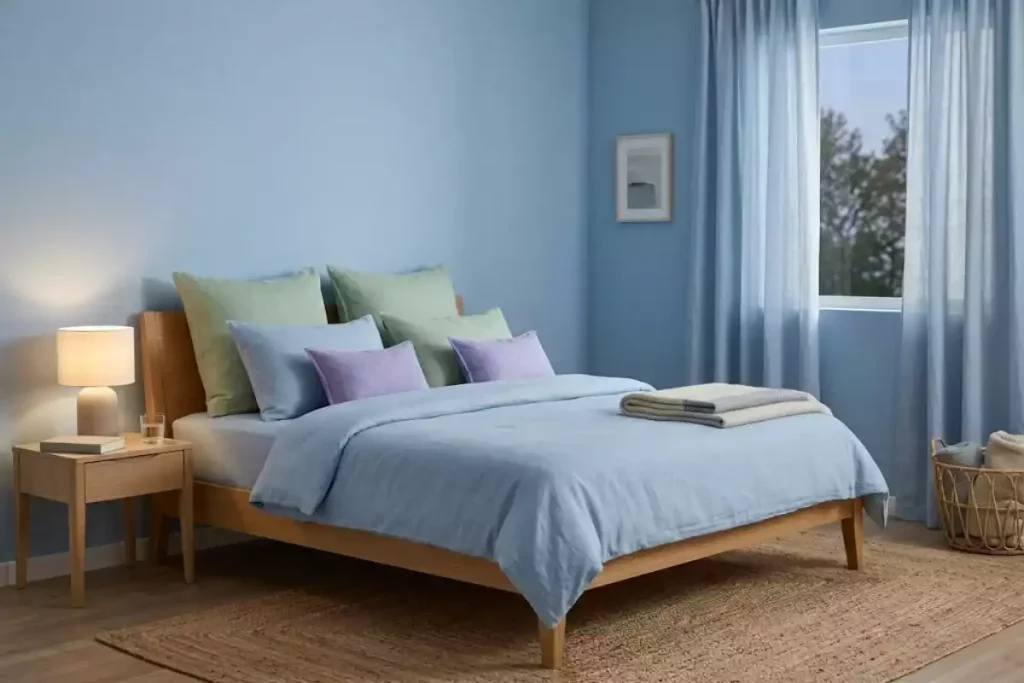couleur froide chambre pour bien dormir