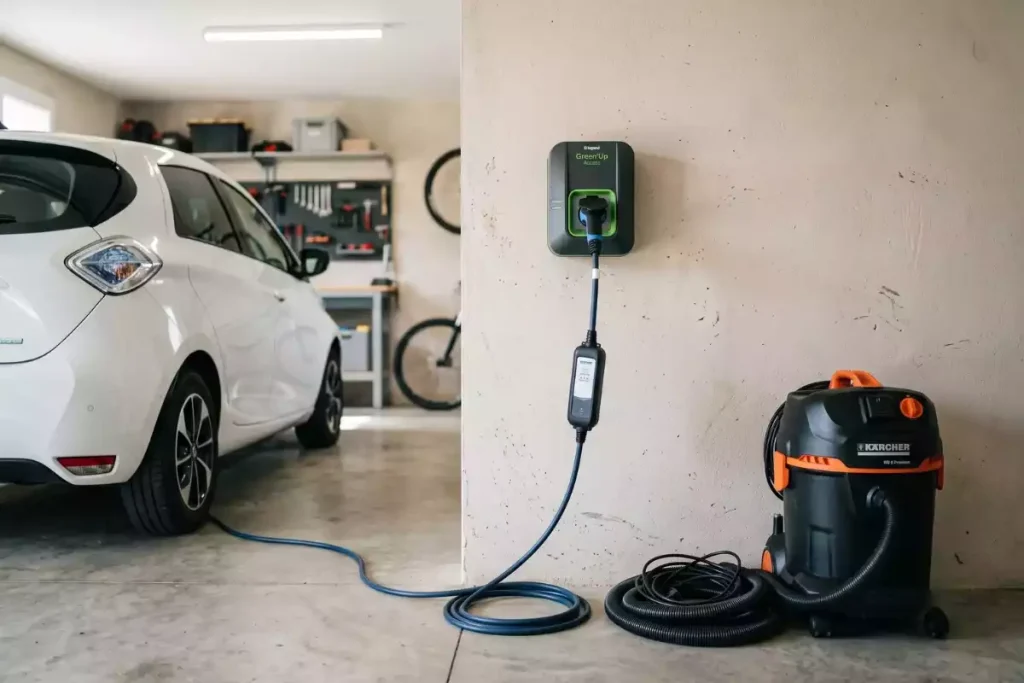 aspirateur sur prise greenup