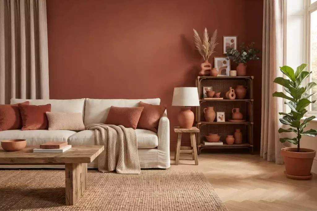 associer une couleur terracotta