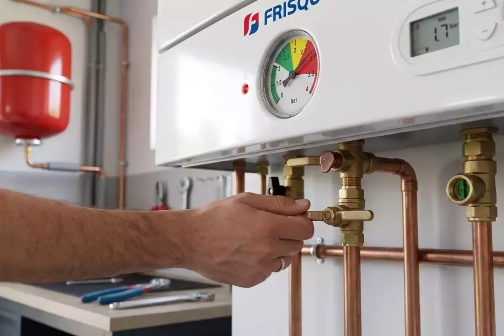 chaudiere frisquet trop de pression d eau