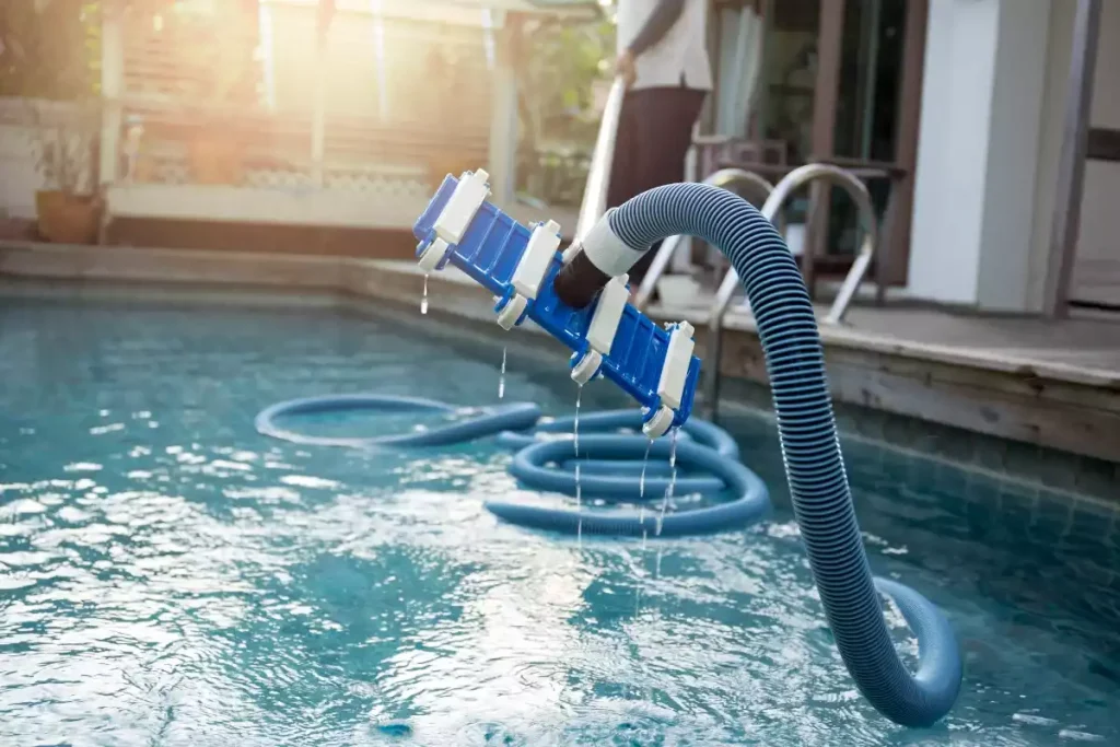 eau de piscine verte
