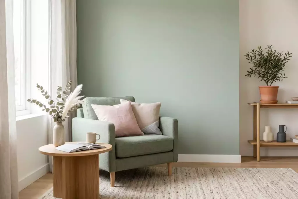 quelle couleur associer au vert sauge
