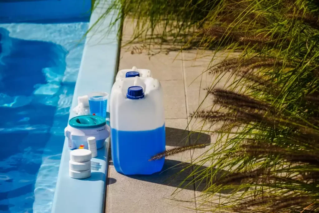 traitement eau verte piscine