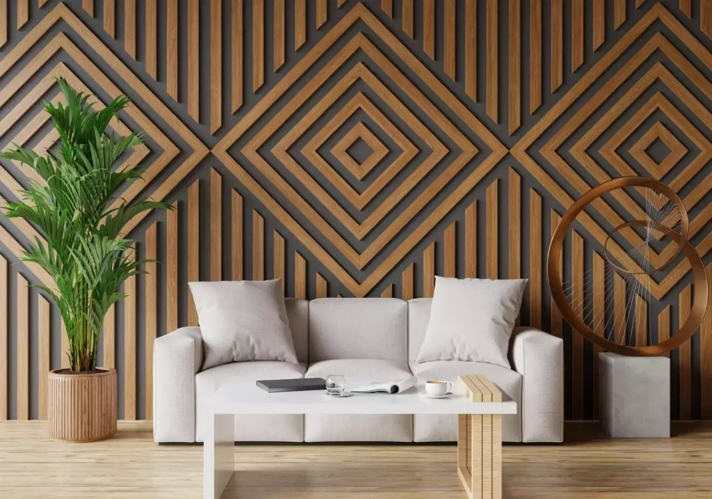 Quelles finitions adopter pour sublimer son mur en tasseaux ?